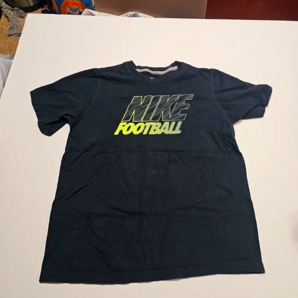 Nike Football Neon Youth Size L  Short Sleeves